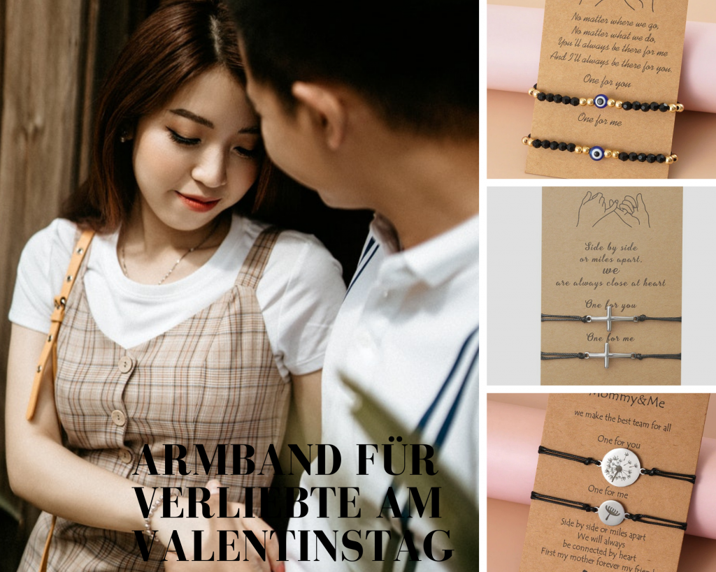 Armband für Verliebte am Valentinstag
